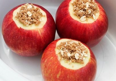 Sweet Nutty Baked Apple